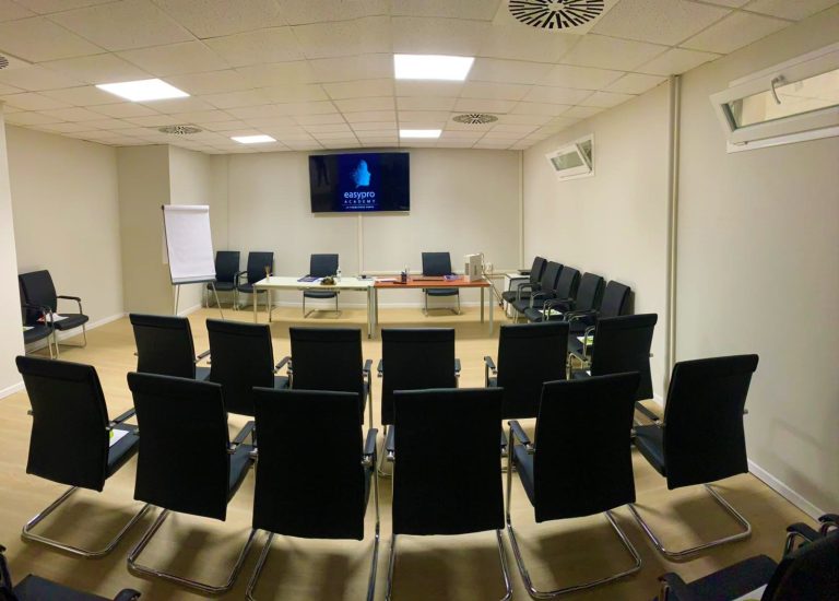 aula per corsi di formazione